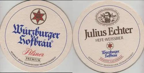 Bierdeckel rund - Würzburger Hofbräu