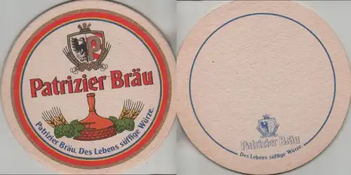 Bierdeckel rund - Patrizier