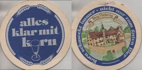 Bierdeckel rund - Korn