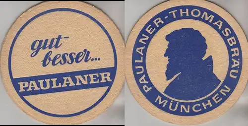 Bierdeckel rund - Paulaner