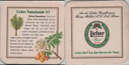 Bierdeckel quadratisch - Licher