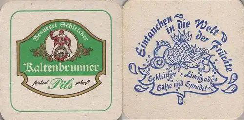 Bierdeckel quadratisch - Kaltenbrunner