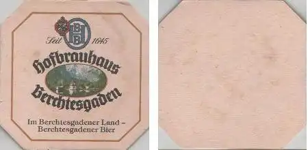 Bierdeckel quadratisch - Hofbrauhaus Berchtesgaden