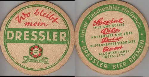 Bierdeckel rund - Dressler