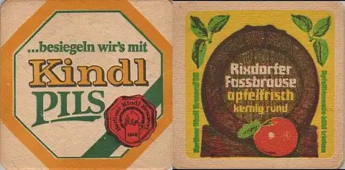 Bierdeckel quadratisch - Kindl