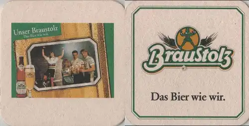 Bierdeckel quadratisch - Braustolz