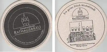 Bierdeckel rund - Michelstädter Rathausbräu