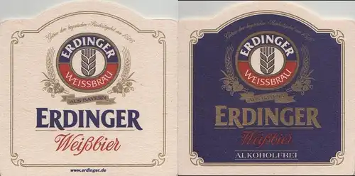 Bierdeckel Sonderform - Erdinger