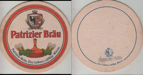 Bierdeckel rund - Patrizier