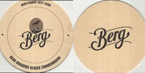 Bierdeckel rund - Berg