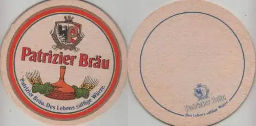 Bierdeckel rund - Patrizier