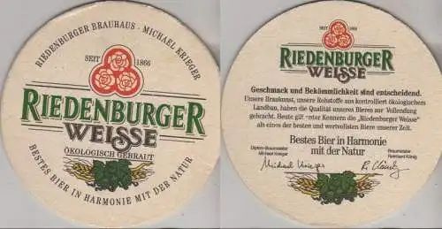 Bierdeckel rund - Riedenburger