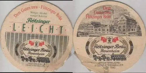 Bierdeckel rund - Flötzinger