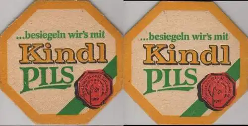 Bierdeckel Sonderform - Kindl