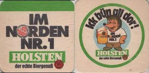 Bierdeckel quadratisch - Holsten