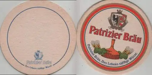 Bierdeckel rund - Patrizier