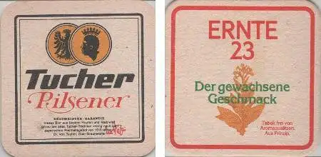 Bierdeckel quadratisch - Tucher mit Ernte 23