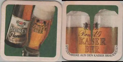 Bierdeckel quadratisch - Kaiser