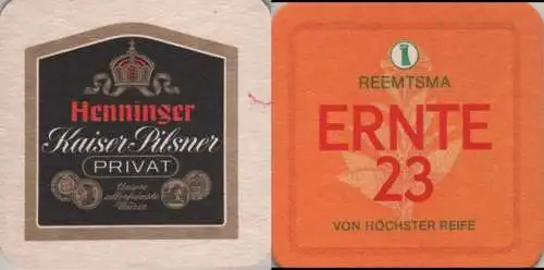 Bierdeckel quadratisch - Henninger