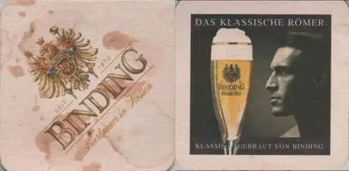 Bierdeckel quadratisch - Binding