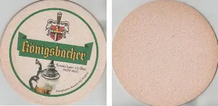 Bierdeckel rund - Königsbacher in Koblenz