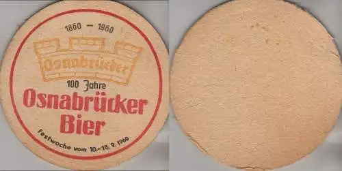 Bierdeckel rund - Osnabrücker Bier