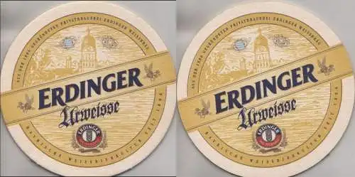 Bierdeckel rund - Erdinger Urweisse