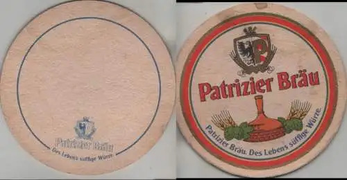 Bierdeckel rund - Patrizier