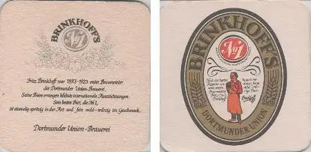 Bierdeckel quadratisch - Brinkhoffs - Fritz Brinckhoff