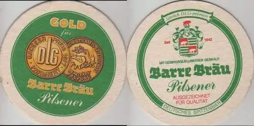 Bierdeckel rund - Barre Bräu