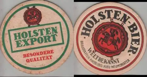 Bierdeckel rund - Holsten