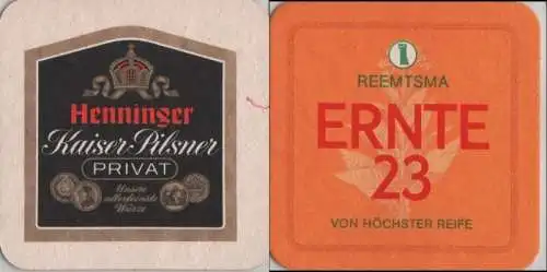 Bierdeckel quadratisch - Henninger