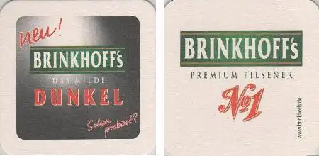 Bierdeckel quadratisch - Brinkhoffs - Das milde Dunkel