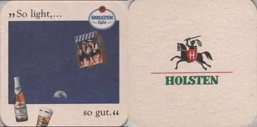 Bierdeckel quadratisch - Holsten