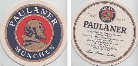 Bierdeckel rund - Paulaner