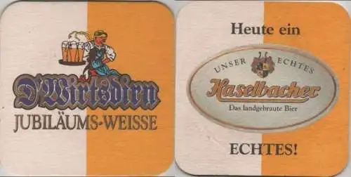 Bierdeckel quadratisch - Haselbacher