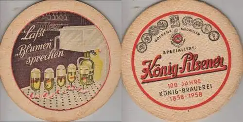 Bierdeckel rund - König-Pilsener