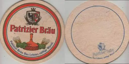 Bierdeckel rund - Patrizier