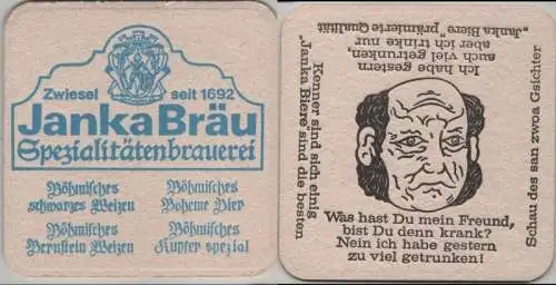 Bierdeckel quadratisch - Janka