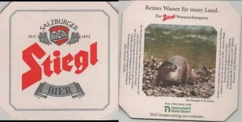 Bierdeckel quadratisch - Stiegl