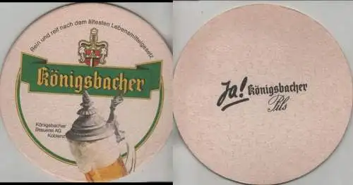 Bierdeckel rund - Königsbacher