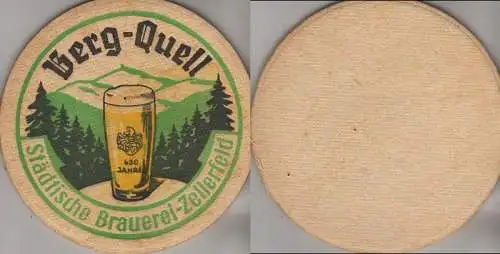 Bierdeckel rund - Berg-Quell, Zellerfeld