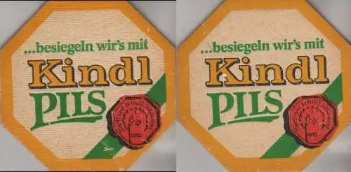 Bierdeckel 8-eckig - Kindl