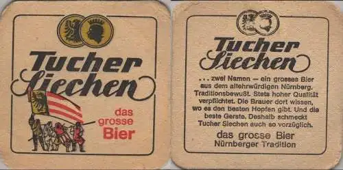 Bierdeckel quadratisch - Tucher Siechen