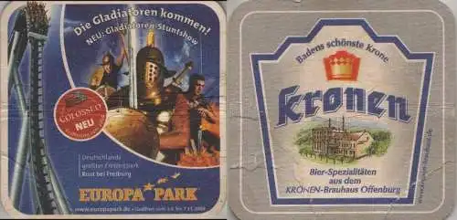 Bierdeckel quadratisch - Kronen