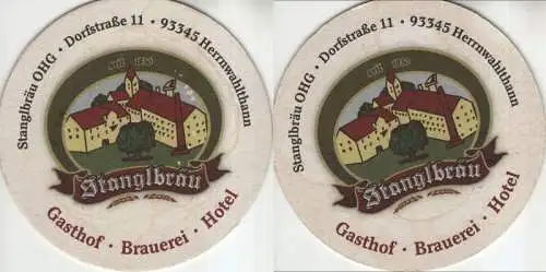 Bierdeckel rund - Stanglbräu