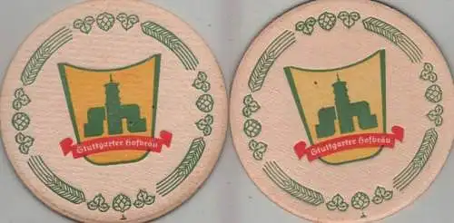 Bierdeckel rund - Stuttgarter Hofbräu