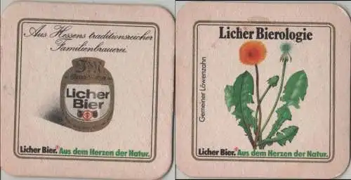 Bierdeckel quadratisch - Licher