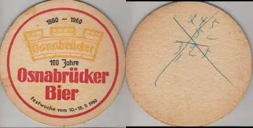 Bierdeckel rund - Osnabrücker Bier