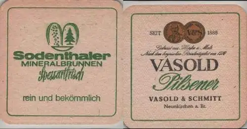 Bierdeckel quadratisch - Vasold